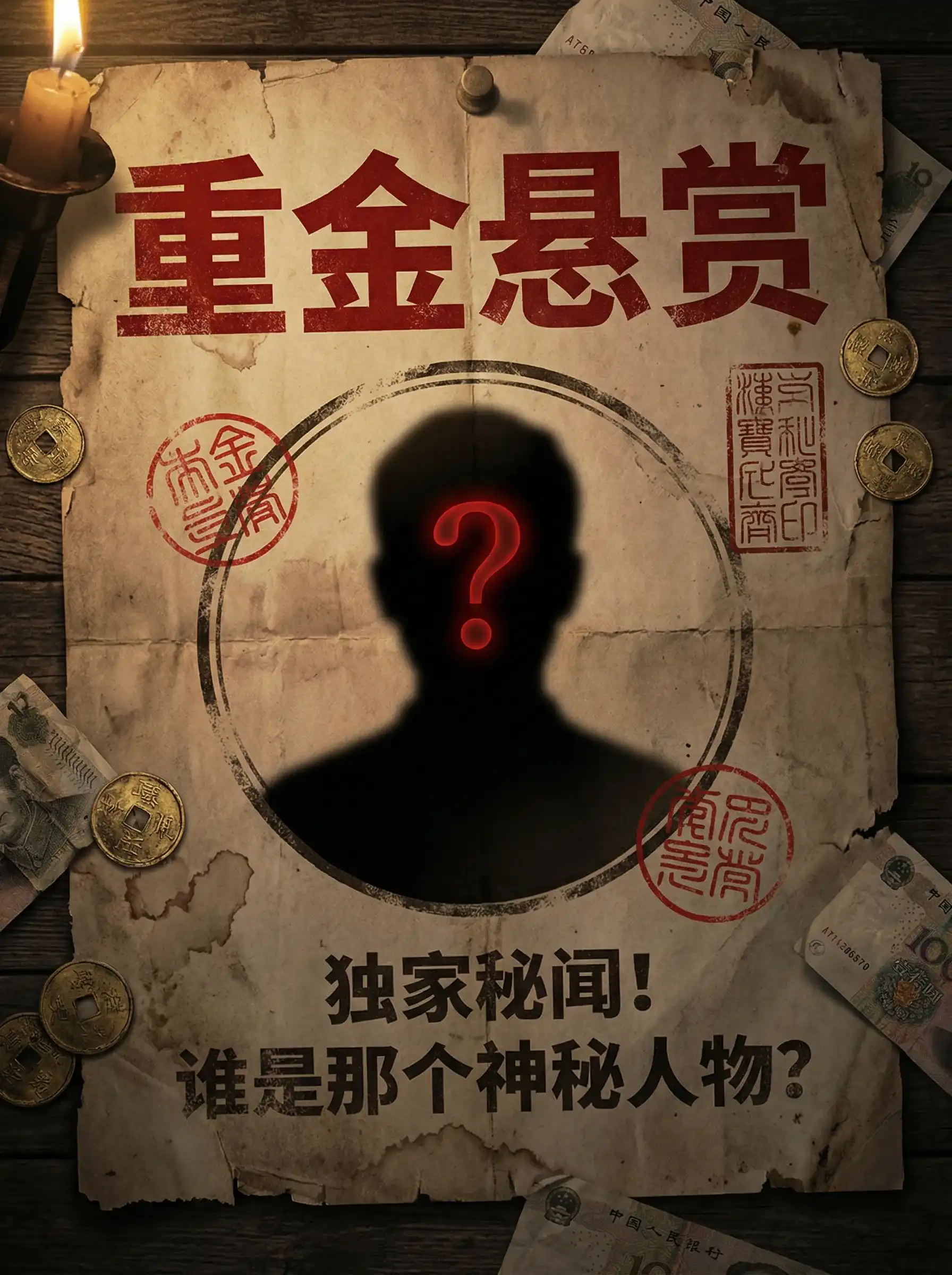 茶馆儿 - 重金悬赏线索征集令